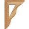 Ekena Millwork Funston Slat Rough Sawn Bracket, Western Red Cedar, 4"W x 18"D x 26"H BKT04X18X26FST06RWR - alternate 3